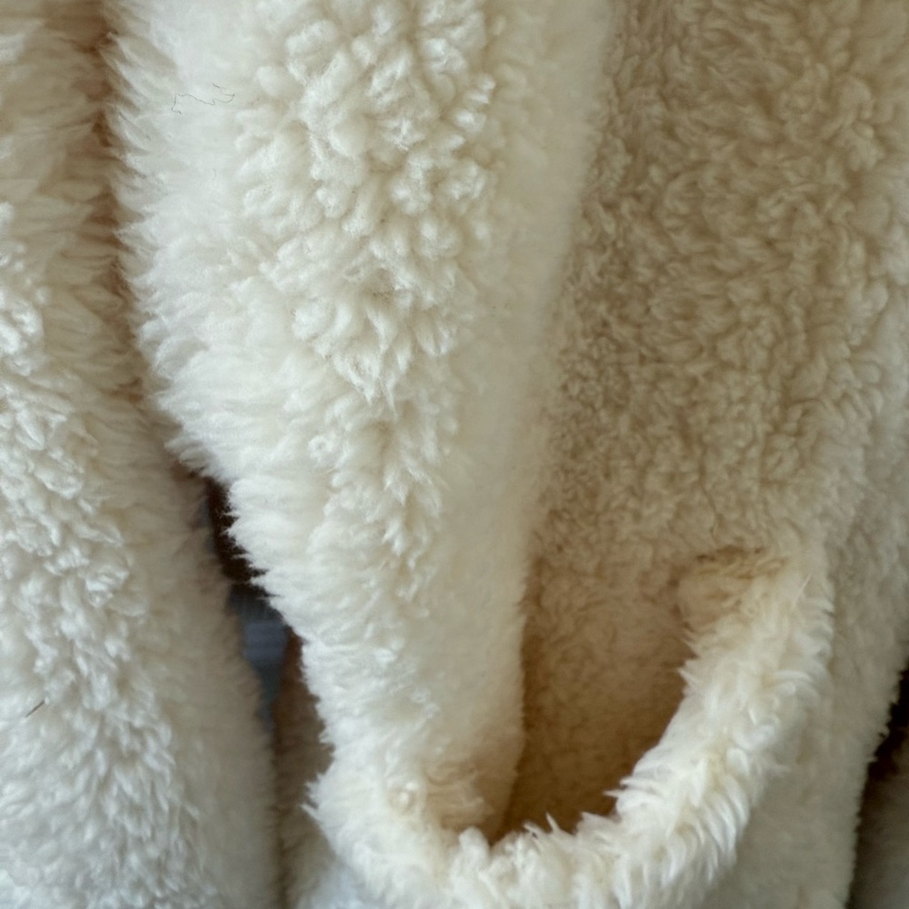 Glyder Cream Sherpa Jacket - Picture 4 of 5